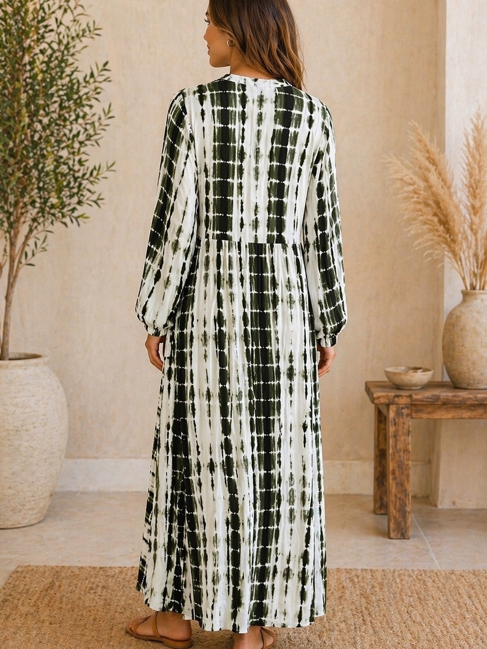 Soft Surroundings Women’s Tie-Dye Maxi Dress – Size Large - Picture 2 of 14